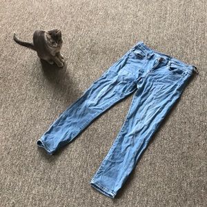 UO BDG Twig Mid Rise Light Wash Jeans Sz 30